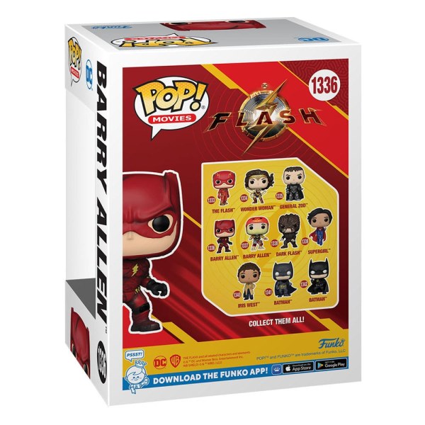 Figura de vinilo Flash POP! 1336 Películas Barry Allen 9 cm