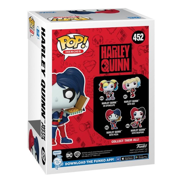 Figura de vinilo POP! 452 Heroes de DC Comics: Harley Harley Quinn Takeover de 9 cm.