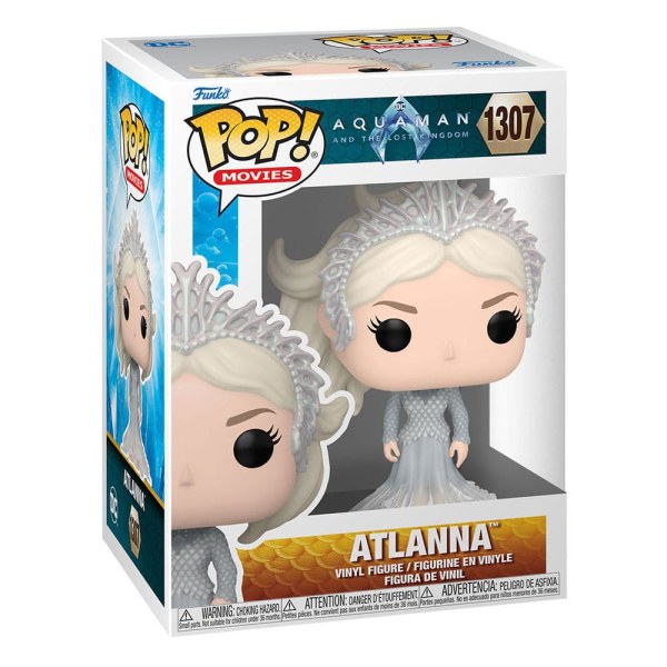 Aquaman y el Reino Perdido POP! 1307 Figura de vinilo Atlanna 9 cm