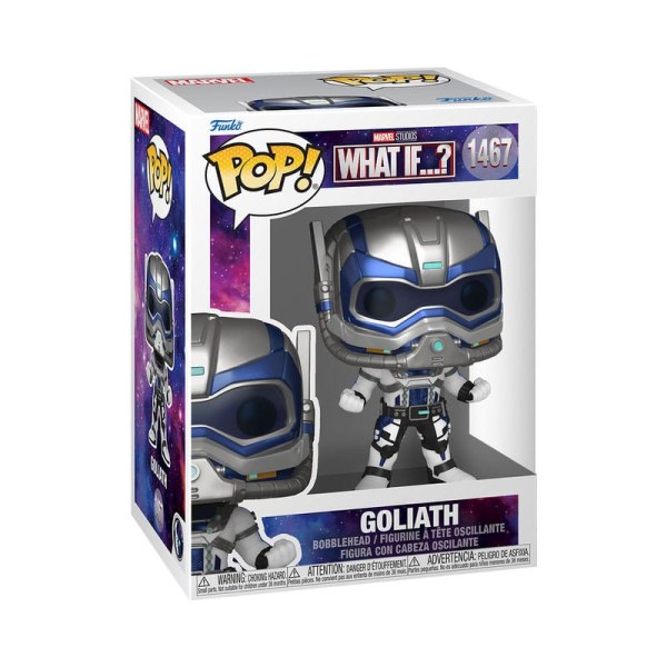 ¿Qué pasaría si...? Figura de vinilo POP! 1467 de Goliat (9 cm)