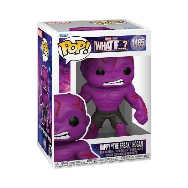 ¿Qué pasaría si...? Figura de vinilo POP! 1465 de Feliz The Freak Hogan (9 cm)