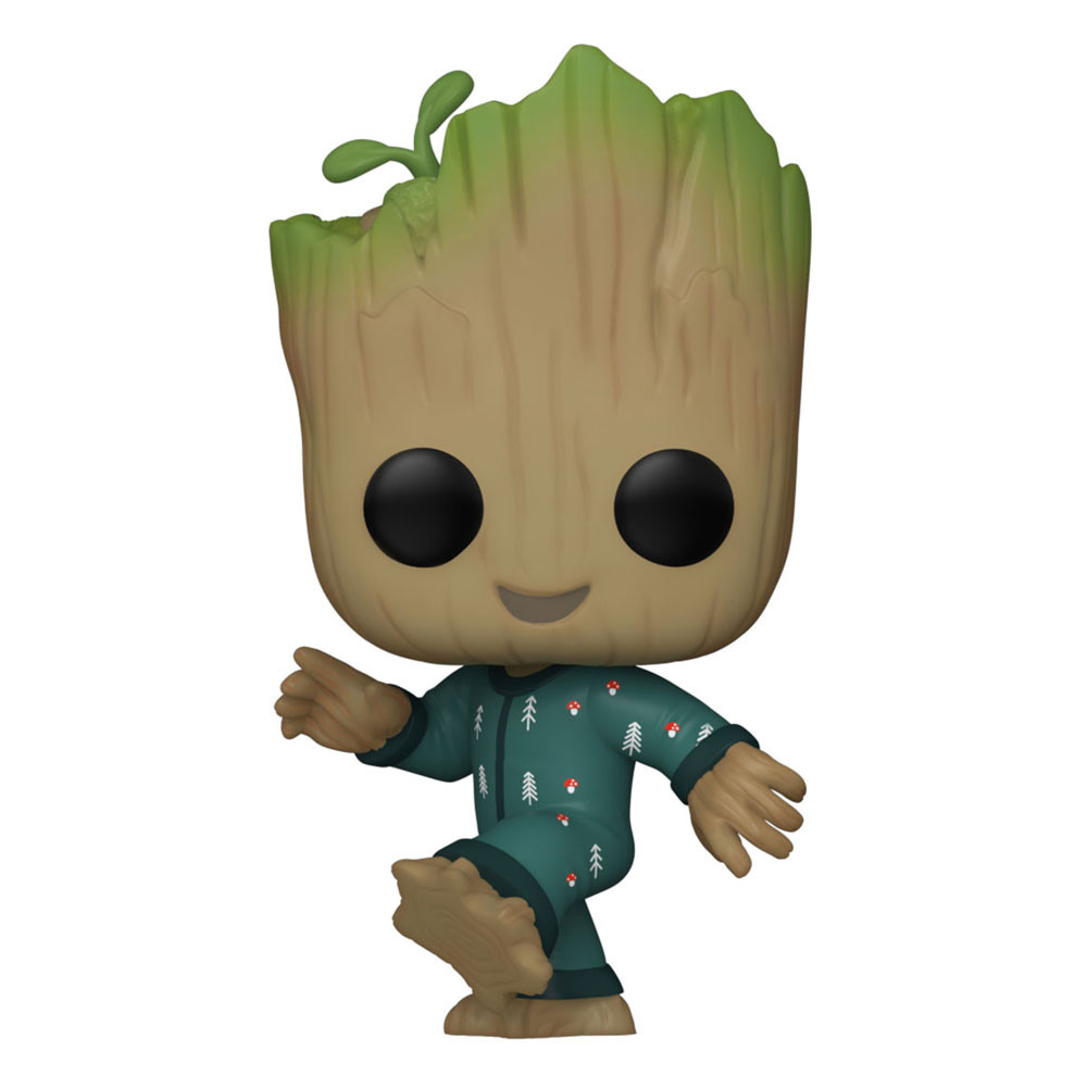 ¡Mi nombre es Groot POP! 1192 Figura Vinilo Groot PJs (bailando) 9 cm