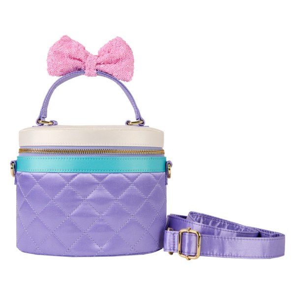 Bolso Bandolera acolchado con lentejuelas - DISNEY LOUNGEFLY Daisy 85.º aniversario
