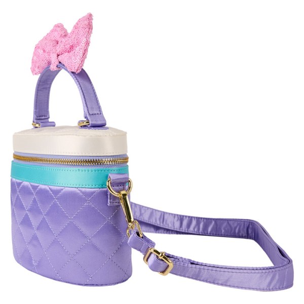 Bolso Bandolera acolchado con lentejuelas - DISNEY LOUNGEFLY Daisy 85.º aniversario