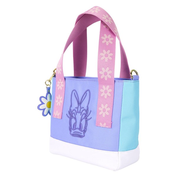 Mini Bolsa Tote de nailon - DISNEY LOUNGEFLY Daisy 85.º aniversario