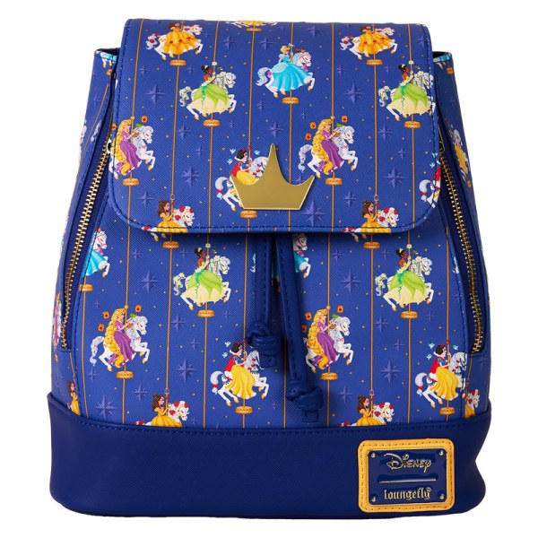 Mini Mochila Princesa Carrusel - DISNEY LOUNGEFLY