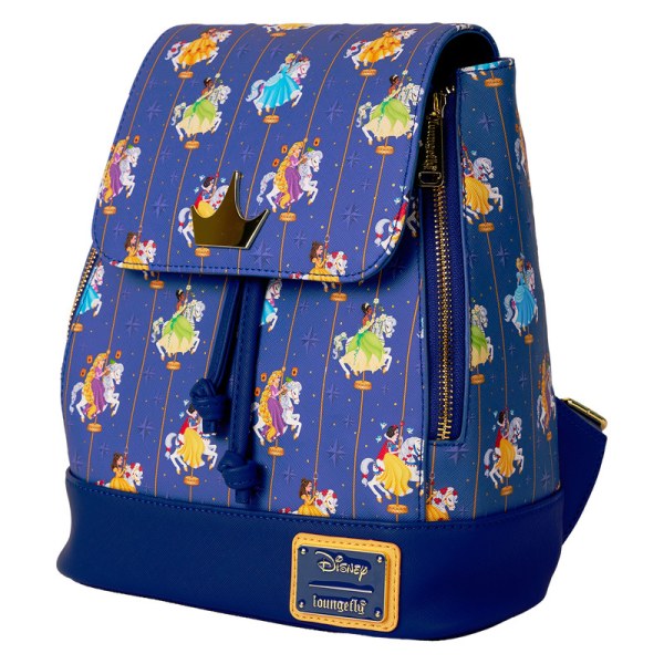 Mini Mochila Princesa Carrusel - DISNEY LOUNGEFLY