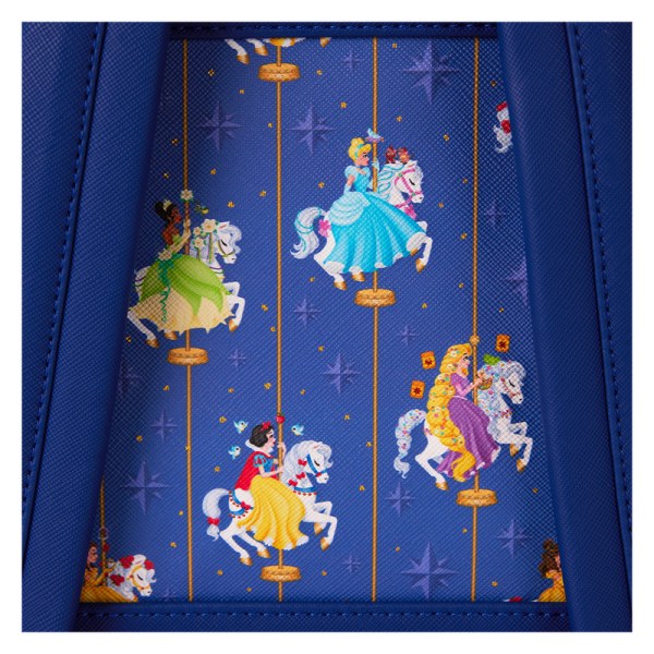 Mini Mochila Princesa Carrusel - DISNEY LOUNGEFLY