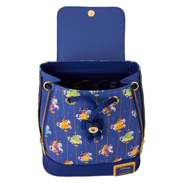Mini Mochila Princesa Carrusel - DISNEY LOUNGEFLY