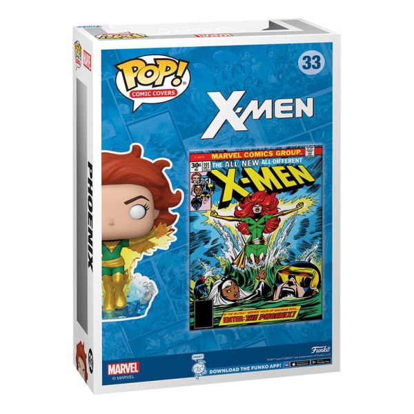 Figura de vinilo Marvel POP! 33 Comic Cover X-Men #101 9 cm