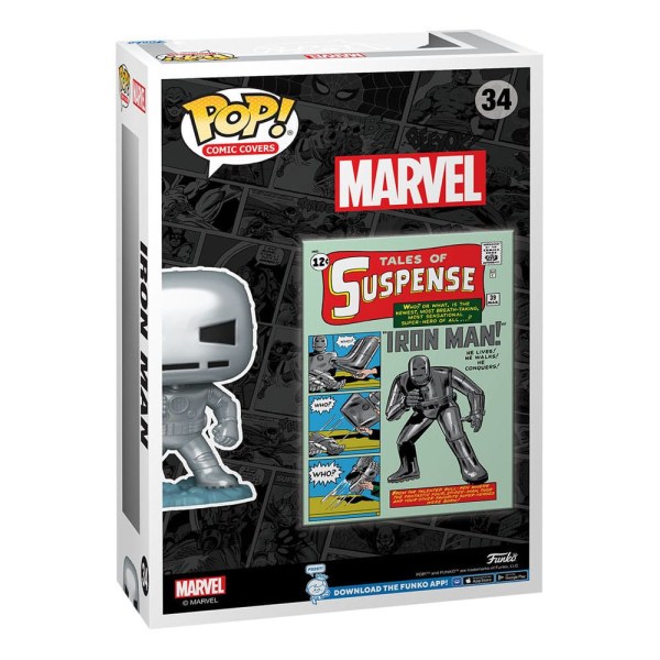 Figura de vinilo Marvel POP! 34 Comic Cover Tales of Suspense #39 9 cm