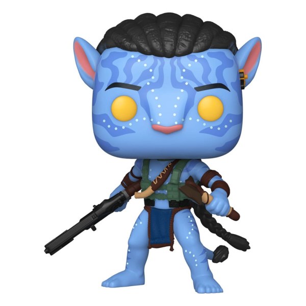 Figura de vinilo de Avatar: El Camino del Agua POP! 1549 Movies Jake Sully (Batalla) 9 cm