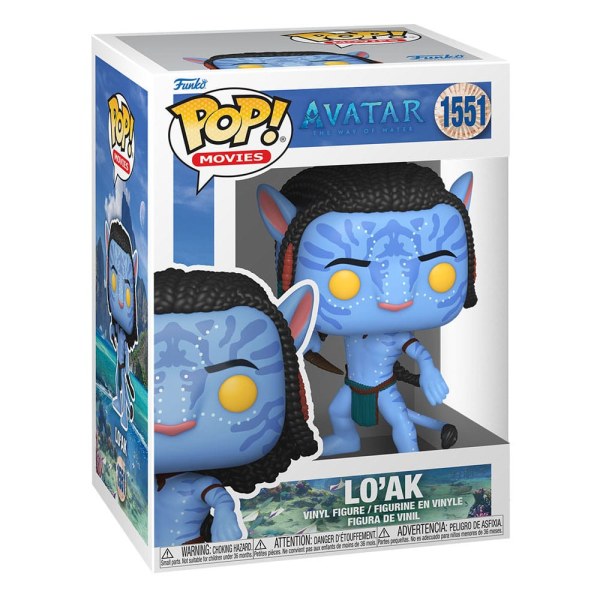 Avatar: El Camino del Agua POP! 1551 Películas Figura de vinilo Lo'ak 9 cm