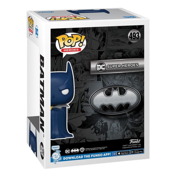 figuras de vinilo DC Thru The Years POP! 493 Heroes Batman 1M 9 cm