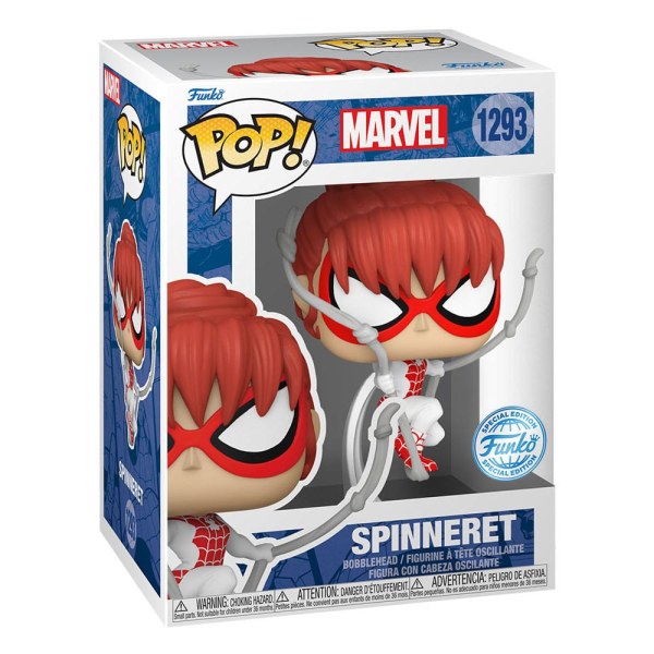 Figura de vinilo Hombre Araña POP! 1293 Marvel Spinneret 9 cm