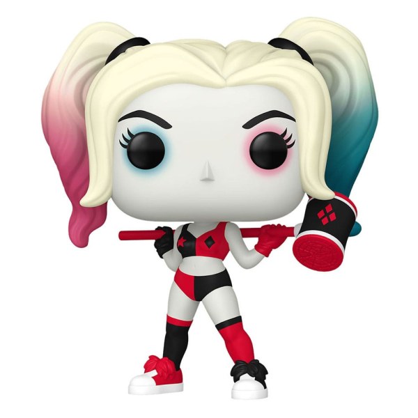 Figura de vinilo de la serie animada Harley Quinn POP! 494 Heroes Harley Quinn 9 cm