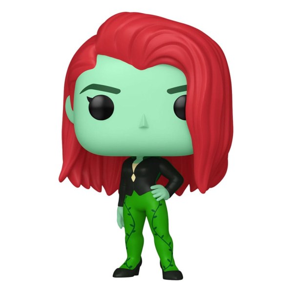 Figura de vinilo POP! 495 Heroes de la serie animada Harley Quinn Hiedra Venenosa de 9 cm