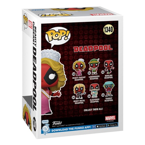Figura de vinilo POP! 1340 de Deadpool Parody Beauty Contest 9 cm
