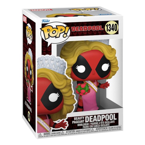 Figura de vinilo POP! 1340 de Deadpool Parody Beauty Contest 9 cm
