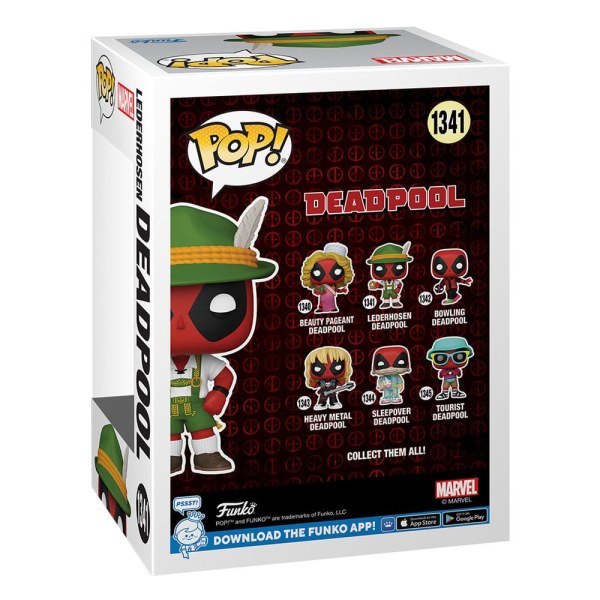 Figura de vinilo Deadpool Parody POP! 1341 Lederhosen 9 cm
