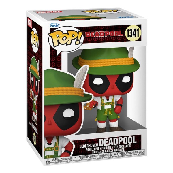 Figura de vinilo Deadpool Parody POP! 1341 Lederhosen 9 cm
