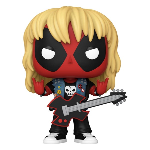 Figura de vinilo Deadpool Parody POP! 1343 Banda de metal 9 cm