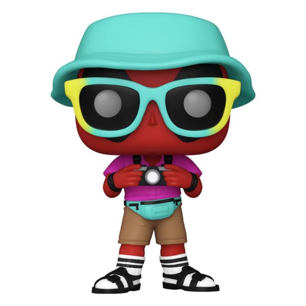 Figura de vinilo POP! 1345 de Deadpool Parody Tourist de 9 cm