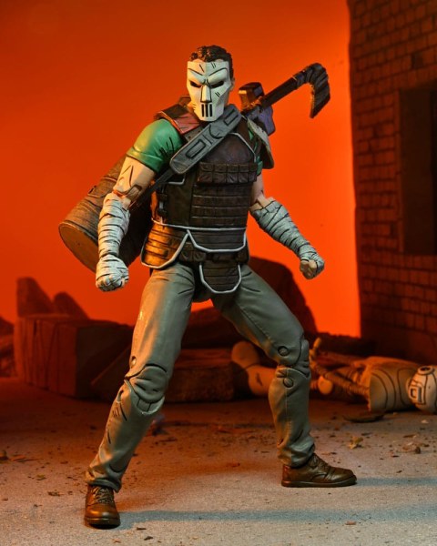 Figura de Casey Jones Ultimate de Las Tortugas Ninja El Último Ronin 18 cm
