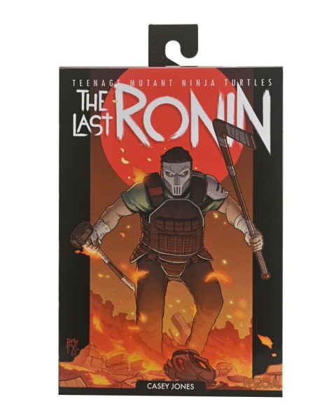 Figura de Casey Jones Ultimate de Las Tortugas Ninja El Último Ronin 18 cm
