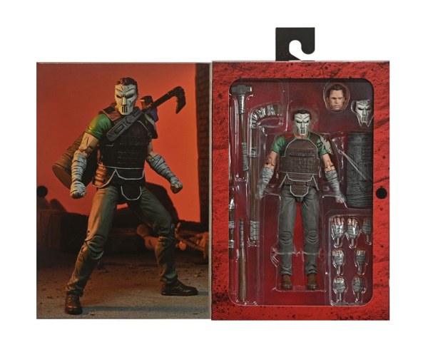Figura de Casey Jones Ultimate de Las Tortugas Ninja El Último Ronin 18 cm