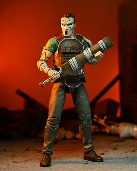 Figura de Casey Jones Ultimate de Las Tortugas Ninja El Último Ronin 18 cm