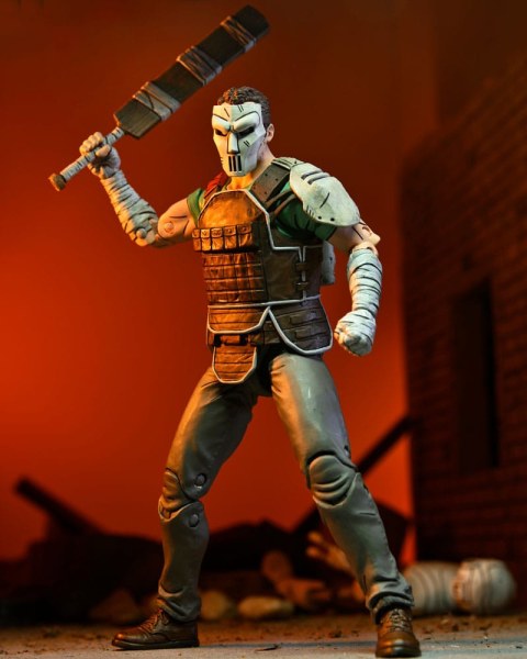 Figura de Casey Jones Ultimate de Las Tortugas Ninja El Último Ronin 18 cm