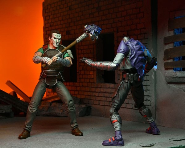 Figura de Casey Jones Ultimate de Las Tortugas Ninja El Último Ronin 18 cm