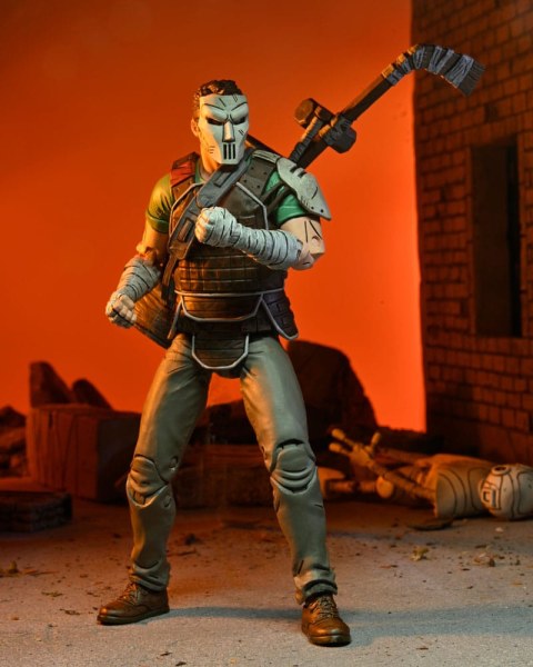 Figura de Casey Jones Ultimate de Las Tortugas Ninja El Último Ronin 18 cm
