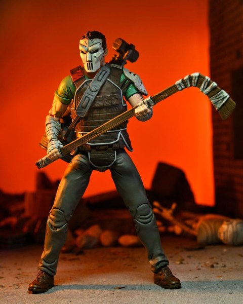 Figura de Casey Jones Ultimate de Las Tortugas Ninja El Último Ronin 18 cm