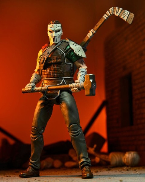 Figura de Casey Jones Ultimate de Las Tortugas Ninja El Último Ronin 18 cm