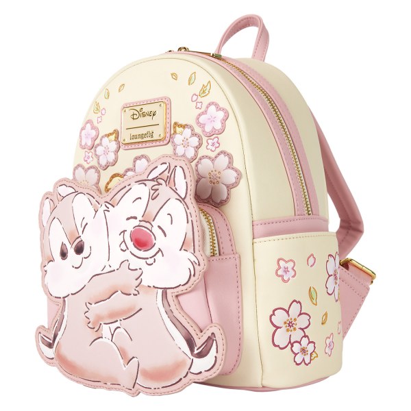 mini mochila Chip y Dale flores de cerezo - DISNEY LOUNGEFLY