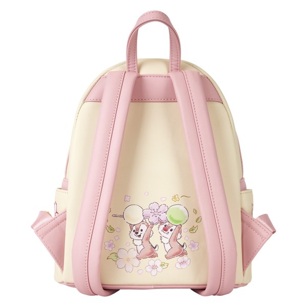 mini mochila Chip y Dale flores de cerezo - DISNEY LOUNGEFLY