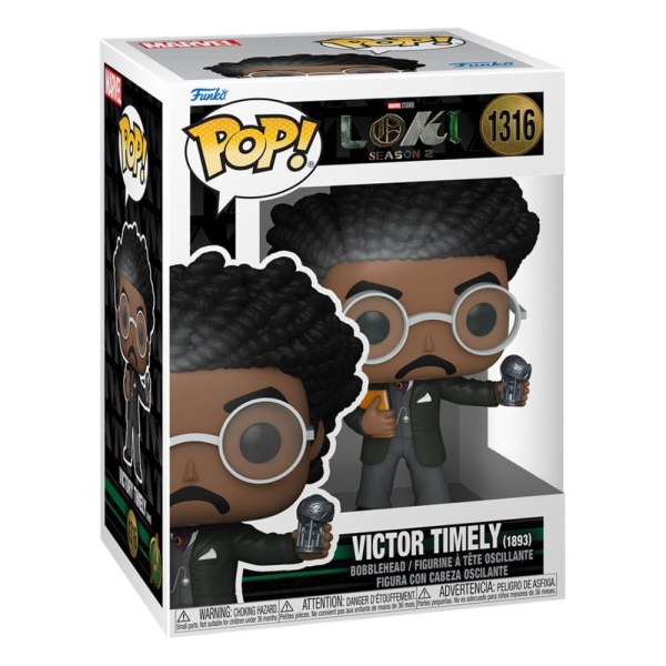 Figura de vinilo Loki POP! 1316 Victor Timely 9 cm