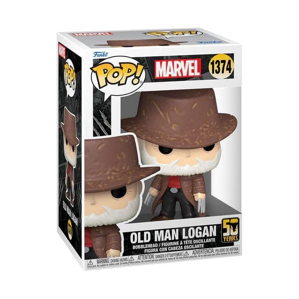 Figura de vinilo Marvel POP! 1374 de Marvel 50º - Ultimate Old Man Logan de 9 cm