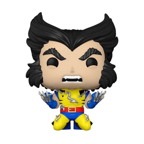 Figura de vinilo Marvel POP! 1372 de Marvel 50.º aniversario - Lobezno definitivo con adamantium (9 cm)