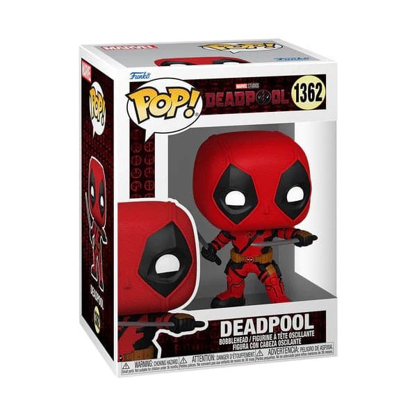 Figura POP! 1362 Marvel Vinyl Deadpool y Lobezno 9 cm