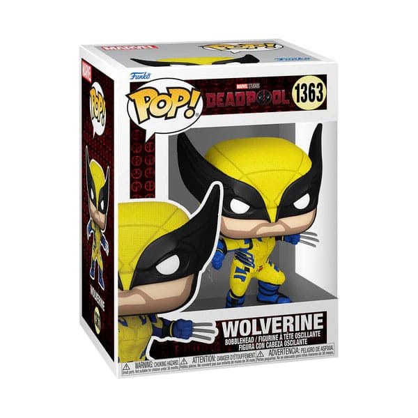 POP! 1363 Marvel de vinilo de Deadpool y Lobezno, 9 cm