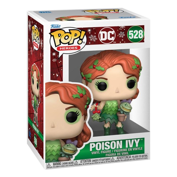 Figura de vinilo POP! 528 Heroes de DC Comics Holiday '24 - Hiedra Venenosa (9 cm)