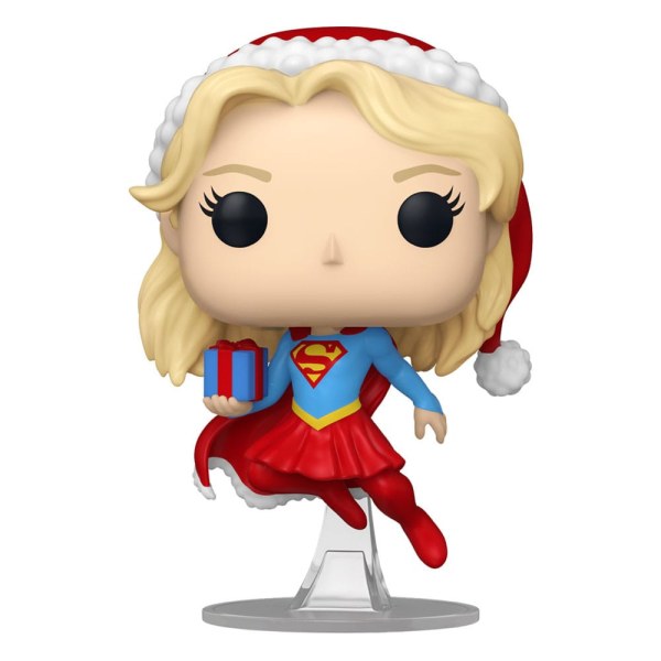 Figura de vinilo POP! 526 Heroes de DC Comics Holiday '24 - Supergirl 9 cm