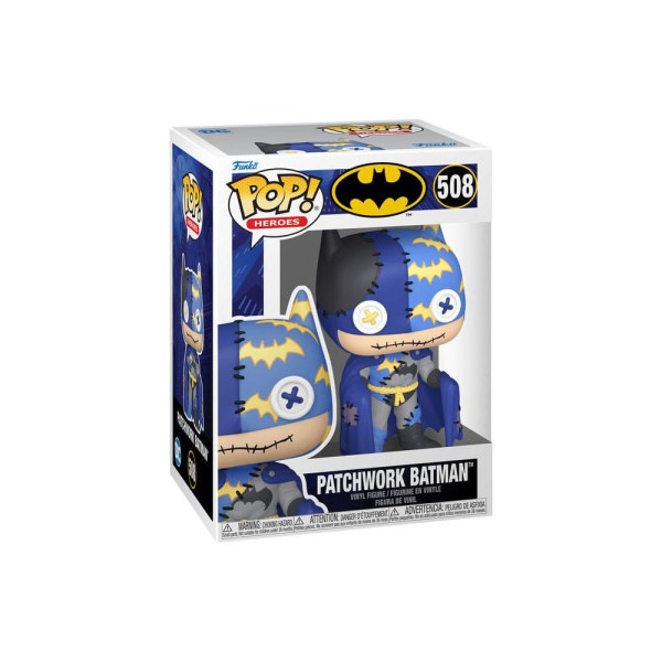 Figura de vinilo DC Comics POP! 508 Movies Patchwork - Batman 9 cm