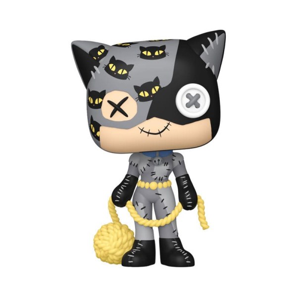 Figura de vinilo DC Comics POP! 509 Movies Patchwork - Catwoman 9 cm