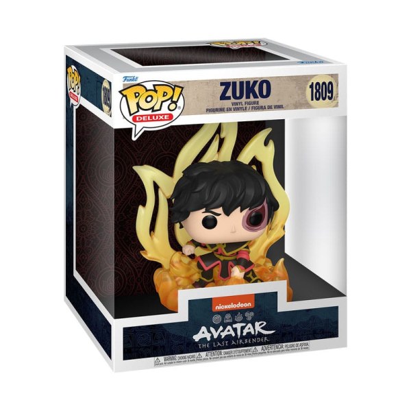 Avatar: La leyenda de Aang POP! 1809 Figura de vinilo de lujo Zuko 9 cm
