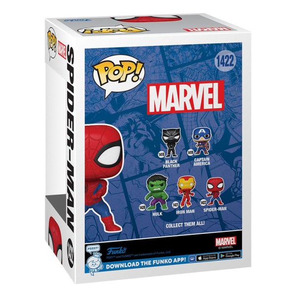 Figura de vinilo Marvel New Classics POP! 1422 Hombre Araña 9 cm