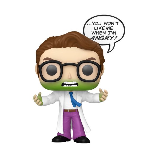 Figura POP! 1417 de Marvel Marvel de vinilo de Bruce Banner (Don't Make Me Angry) de 9 cm